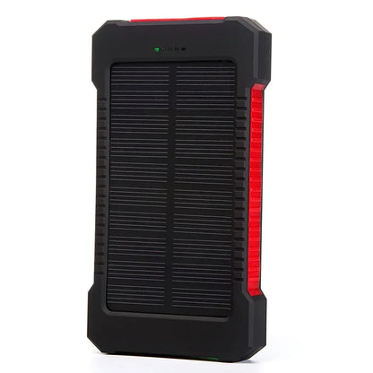 20000mAh Portable Solar Power Bank Waterproof External Battery Backup Powerbank 20000 MAh Phone Battery Charger LED Power Bank