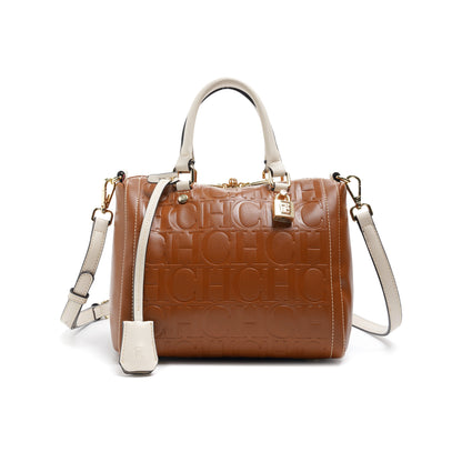 CH Autumn/Winter Christmas Fashion PU Material Lock Lock Design Women's Crossbody Bag 2026 Designer New Handbag Trendy Brand