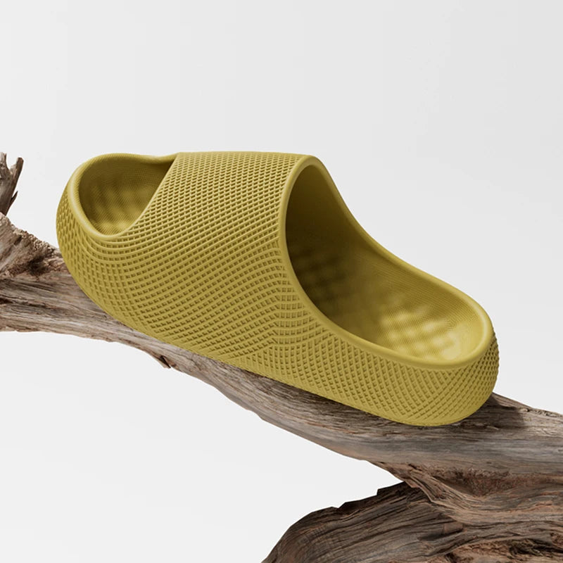 2026 Summer Thick Sole Eva Slippers Women Lightweight Soft Sole Non Slip Beach Sandals Woman Comfortable Platform Cloud Slides