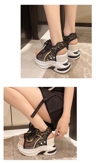 Platform Shoes Woman Sandal Roman Women Sports Sandals Fashion Sneakers Comfortable Wedge Luxury Designer Elegant Summer 2026
