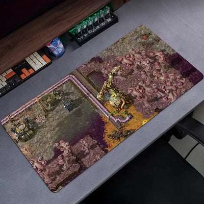 Factorio Mouse Pad Popular Large Gamer XXL KeyboardMat Oni MouseMat 900X400MM Rubber Desk Mat Gaming Mousepad