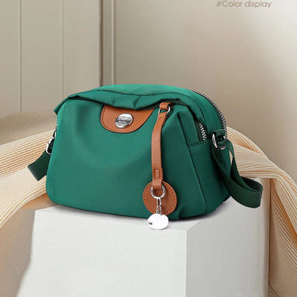 Fashion Nylon Shoulder Bags For Women Waterproof Shell Crossbody Bag Fashion Solid Color Messenger Handbags Shopping Purse
