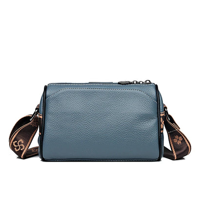 Women Genuine Leather Handbags Luxury Designer 3 Layers Cow Leather Shoulder Crossbody Bags Ladies Large Capacity Messenger Bag