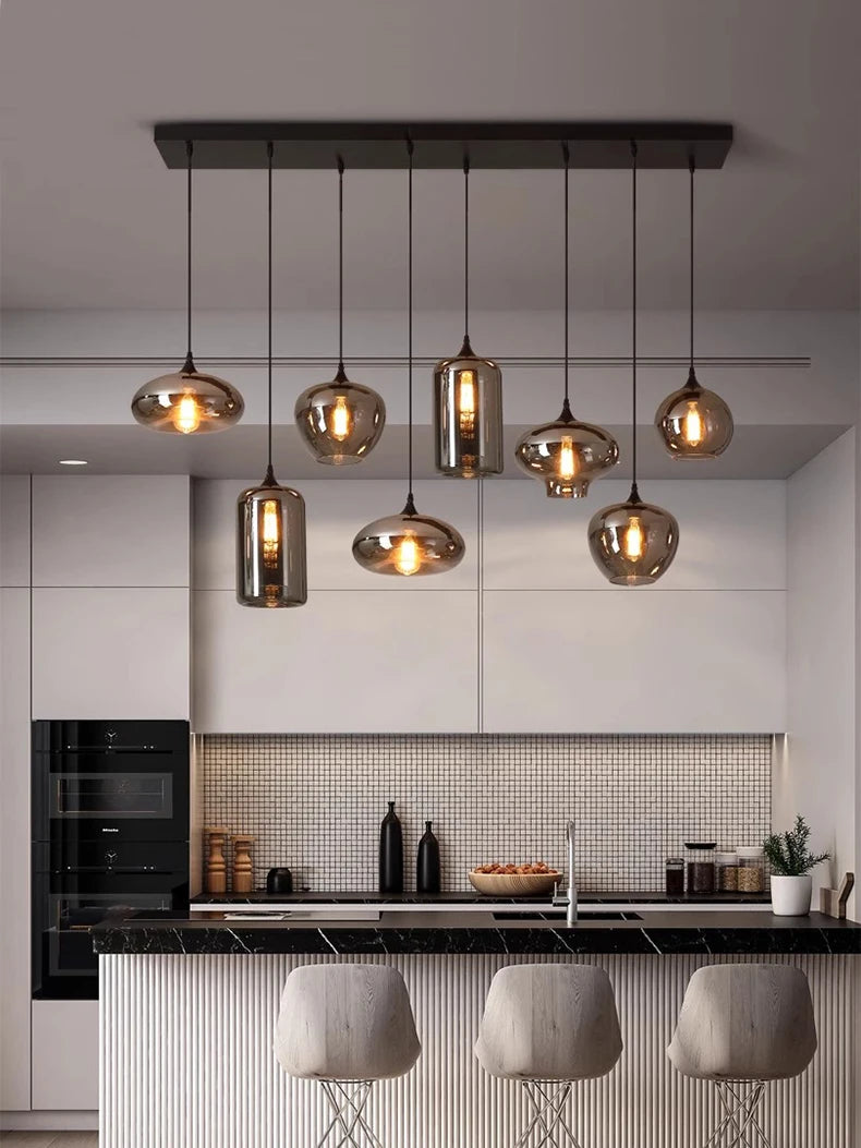 Modern Home Decor LED Lights Pendant Light Lamps for Living Room Chandeliers for Bedroom Hanging Light Indoor Lighting