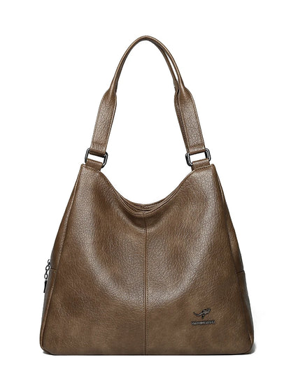 Three Layers Genuine Brand Tote Bag Luxury Handbags for Women Mom Shoulder Hand Bag Designer Top Quality Soft Leather Sac New