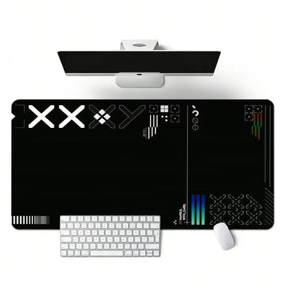 Geometry Pattern Mouse Pad Large Computer Office Table Mats Rubber Anti-slip Gaming Keyboard Mousepads Long Desk Pads 1000x500mm