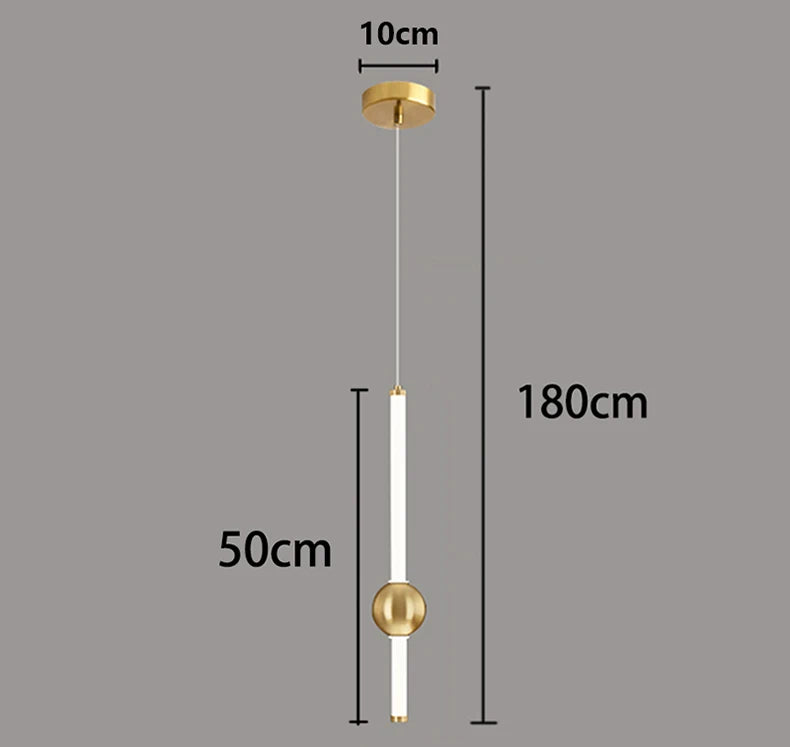 1pc Modern Home Decor LED Lights Bedroom Lamp Bedside Pendant Light Lamps LED Chandeliers Hanging Light Indoor Lighting