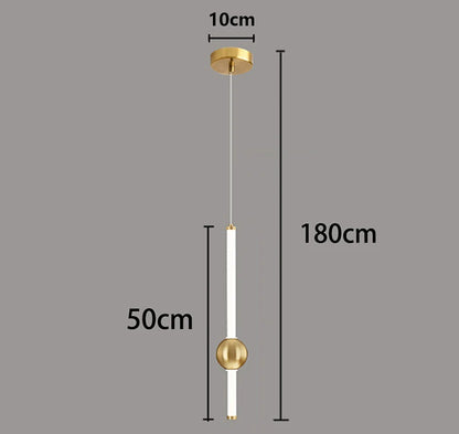 1pc Modern Home Decor LED Lights Bedroom Lamp Bedside Pendant Light Lamps LED Chandeliers Hanging Light Indoor Lighting