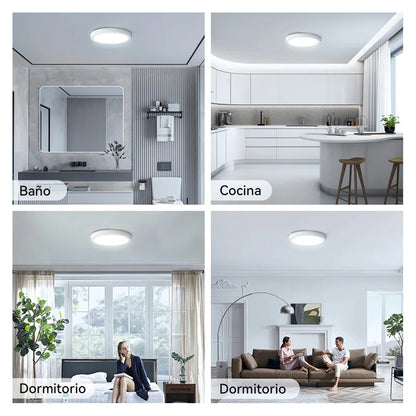 Modern Led Ceiling Lamps 15/20/30W Ceiling Panel Fixtures AC 110V-220V For Room Living Bedroom Kitchen Home Decor Panel Lights