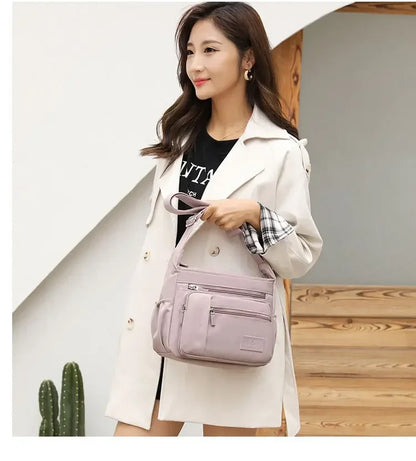 Fashion Shoulder Crossbody Bag for Women Messenger Bags Waterproof Nylon Ladies Handbag Tote Bags for Women Sac A Main Femme