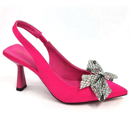 Excellent Italian Hollow Design Women Shoes Matching Bag in Silver Color Mature African Ladies Comfortable Sandals for Party