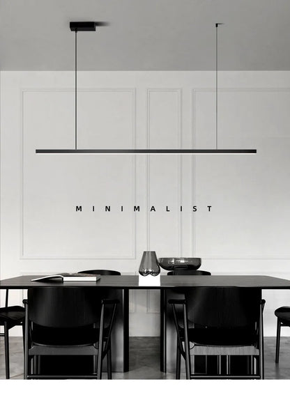 Pendant lights restaurant lights Nordic modern minimalist office long bar dining room chandeliers kitchen lamps LED Chandelier