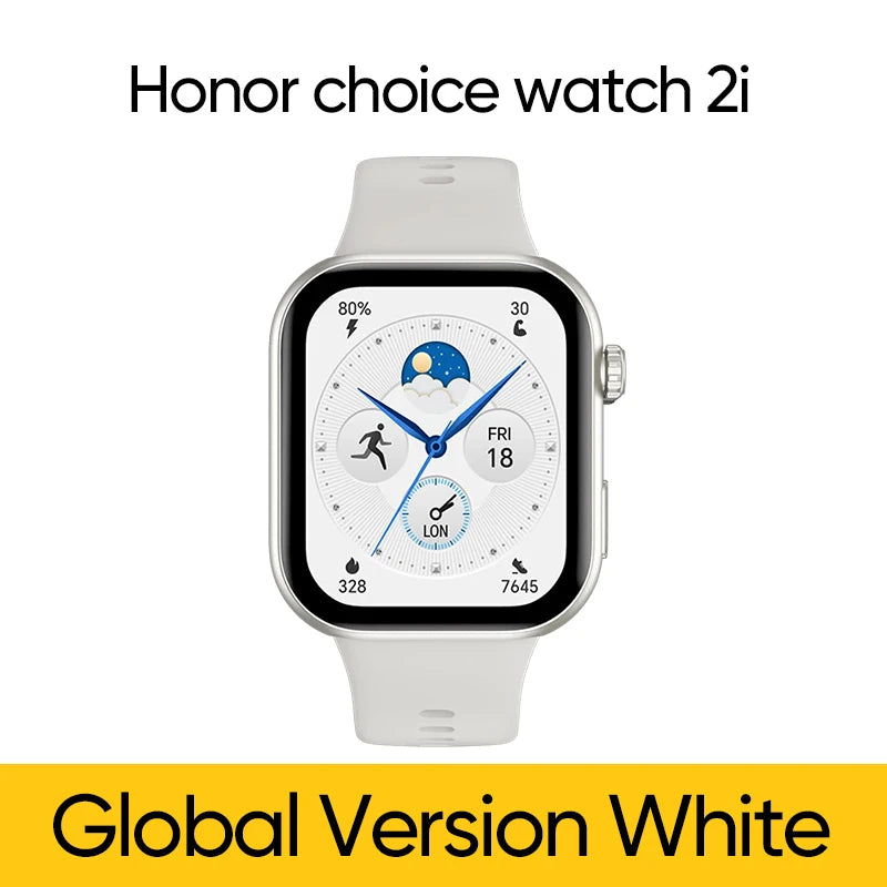 HONOR CHOICE Watch 2i Global Version 14-Day Long Battery life 1.85" AMOLED Screen Smart Watch Bluetooth Call on Watch