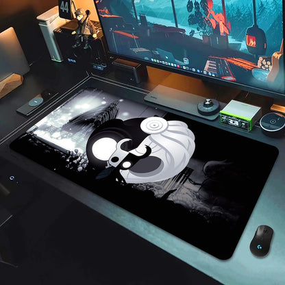 XXL New Game Wallpaper Hollow Knight Mousepad Laptops Keyboard Pad Mouse Pad Carpet Computer Accessories Non-slip Cool Desk Mats
