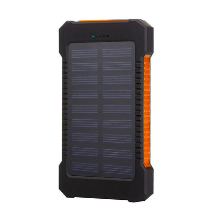 Solar Power Bank 100000mAh Waterproof Portable Solar Panel Charger Powerbank for iPhone16 Samsung Huawei Xiaomi External Battery