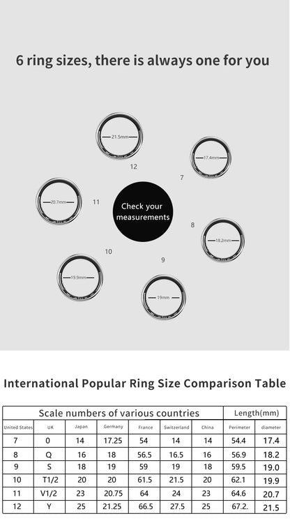 2026 New IP68 Waterproof Smart Rings for Android iOS Heart Rate Blood Pressure Sleep Monitoring Motion Tracking  Men Women Gift
