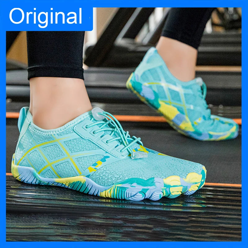 Couple Sandals Quick Dry Beach Barefoot Water Shoes Summer Outdoor Multi-Functional Boating Surfing Five-finger Wading Sneakers