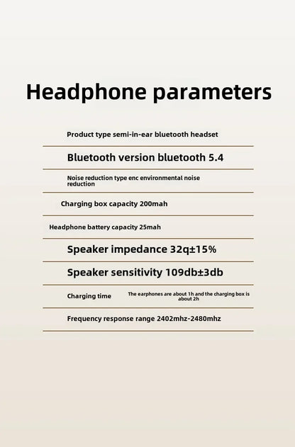TWS Wireless Earphones Game Bluetooth Headphones with Microphone Noise Reduction High Fide Bass Earphones Headset with Mic