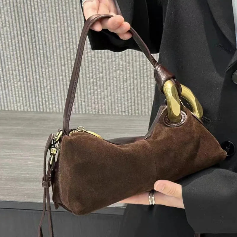Fashion Shoulder Bag for Women Faux Suede Leather Female Handbags small ladies messenger Crossbody Bags Sac A Main bolsos