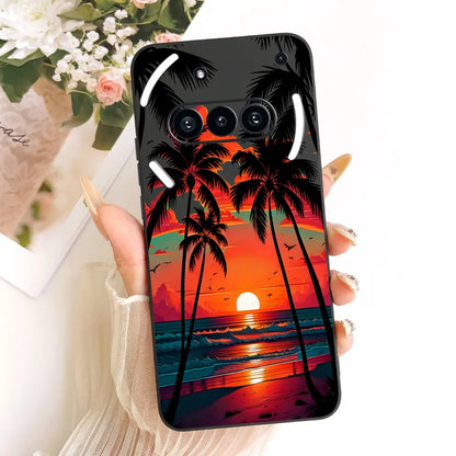 Casing For Nothing Phone (3a) A059 Cover For Nothing Phone 3a Case Silicone Cute Cat Fashion Butterfly Funny Painted