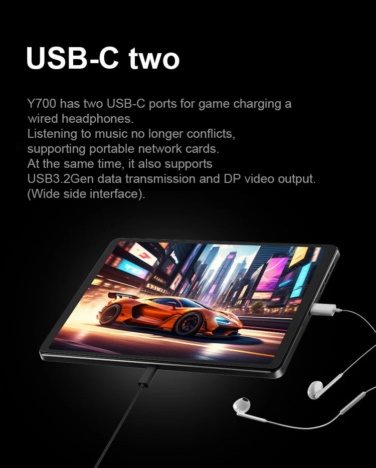 Lenovo Legion Y700 3rd Gen Gaming Tablet 8.8 inch Mini Pad 165Hz High Refresh Screen Snapdragon 8 Gen3 Learning Entertainment Vi
