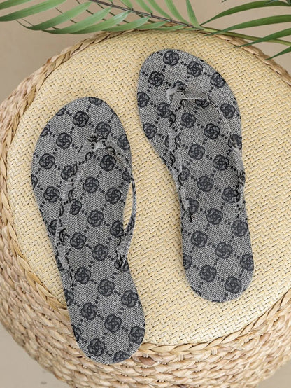 Women Denim Slippers Luxury Flat Lightweight Shoes Woman Flat Peep Toe Sandals Ladies Casual Beach Slippers Female Slides Women