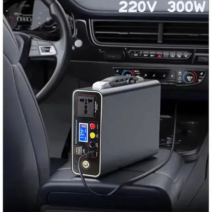 Portable Power Station 300W 220V, Solar Generator 70000mAh 90000mAh LiFePO4, Portable Battery for Camping and RV
