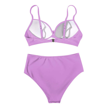 Vintage High Waist Bikinis 2026 Women Push Up Swimwear Printed Swimsuit Female Beachwear Summer Bathers Bathing Suit Swimming