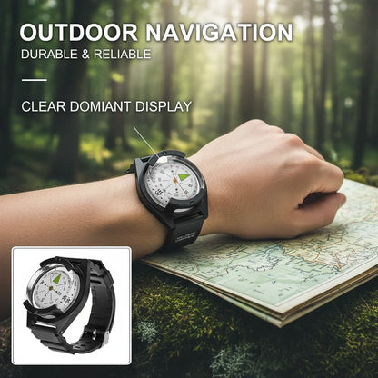 Portable Waterproof High Precision Wrist Watch Compass Teaching Aids Gift Compact Navigation Tool