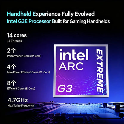 ONEXPLAYER X2 Mini 3-in-1 Handheld Game Console Intel Arc G3 Extreme 8.8'' AMOLED 144Hz Windows Portable Gaming PC Tablet Laptop