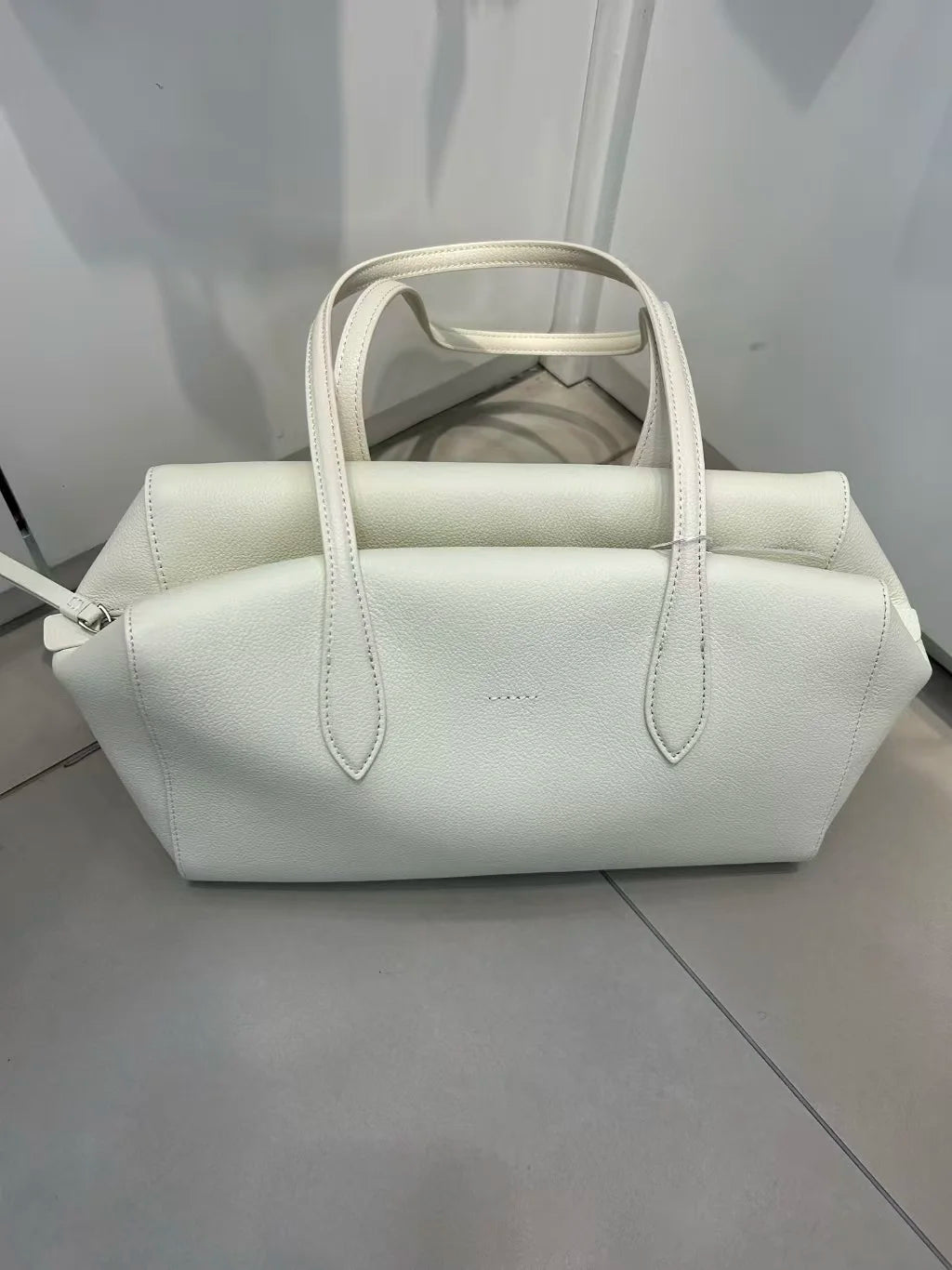 Genuine Grade Leather Women's Shoulder Bag Luxury Designer Brand Ladies Soft Cowhide Large Tote for Woman Ladies Bowling Bag New