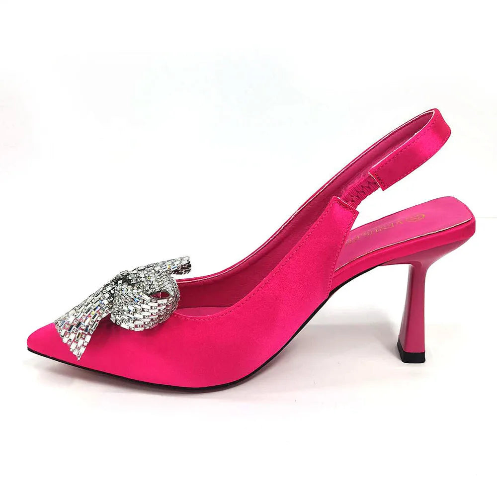 Excellent Italian Hollow Design Women Shoes Matching Bag in Silver Color Mature African Ladies Comfortable Sandals for Party