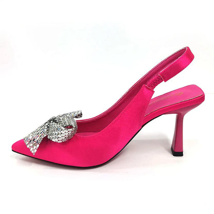 Excellent Italian Hollow Design Women Shoes Matching Bag in Silver Color Mature African Ladies Comfortable Sandals for Party