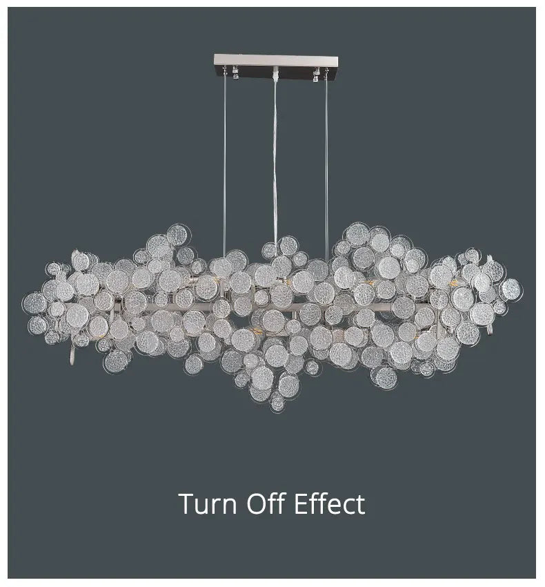 Modern Luxury Creative Living Dining Room Glass Led Chandelier Personality Simple Designer Pendant Lights Bedroom Study Lamps