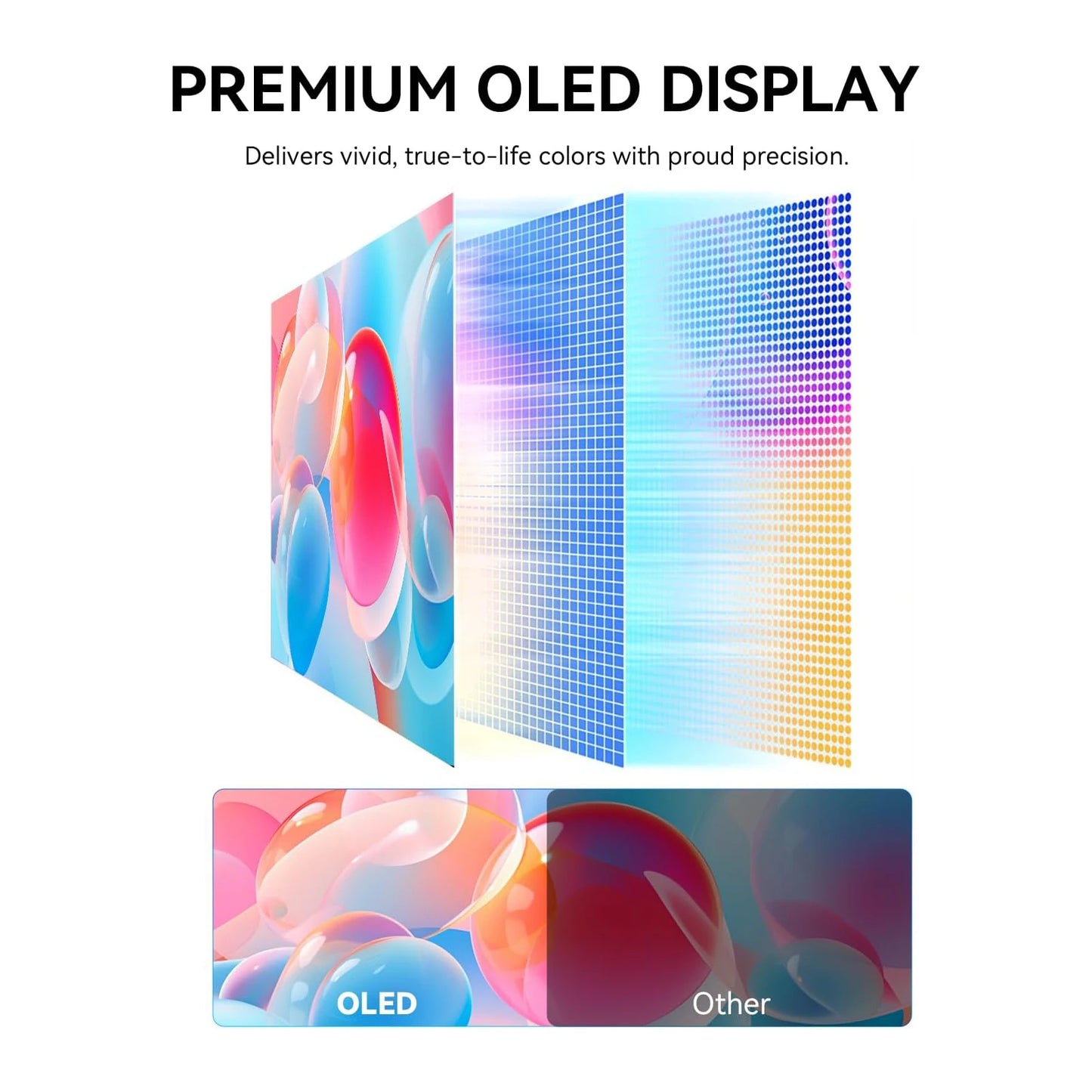 10.5'' FHD Portable Monitor Touch Screen External Monitor with Leather Case for Laptop Macbook Smart Phone Xbox gaming