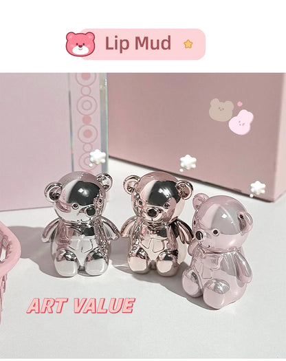 ART VALUE 7PCs Multipurpose Makeup Sets Include 3 Matte Lip Mud,1 Pressed Powder,1 Blush,1 Eyes Palette And Necklace Cosmetics