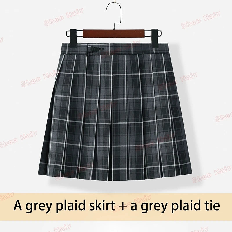 JK Japanese School Uniform Jacket Girls Multicolor Graduation Outfit for Harry Magic Academy with Sexy Pleated Skirt Tie Set New
