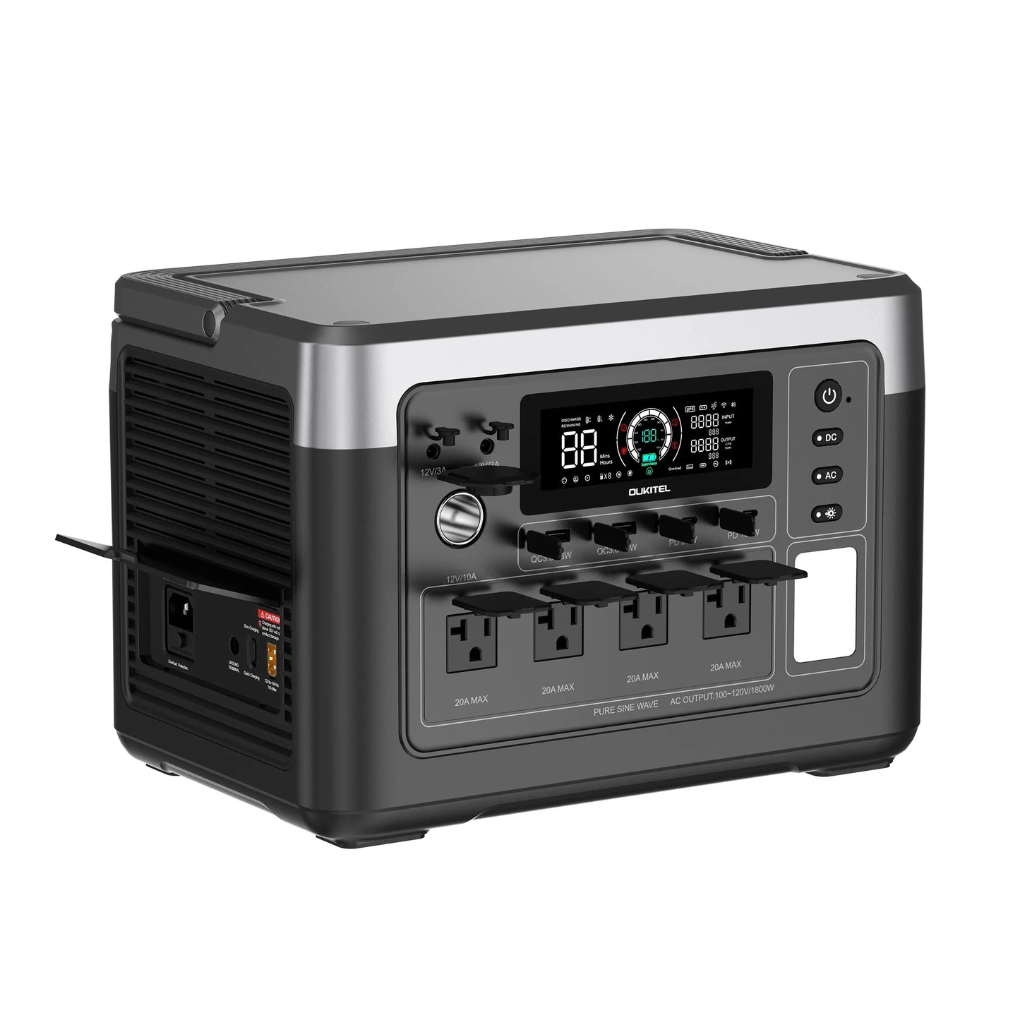 OUKITEL P1000 PLUS Portable Power Station 1800W Solar Generator 1024Wh Lifepo4 Battery Home Backup Outdoor Camping Mobile power