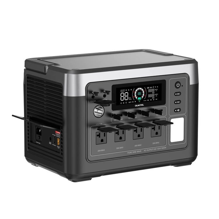 OUKITEL P1000 PLUS Portable Power Station 1800W Solar Generator 1024Wh Lifepo4 Battery Home Backup Outdoor Camping Mobile power