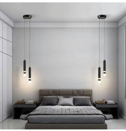 Interior Pendant Lights for Bedroom Adjustable Suspended Hanging Lamps Nordic Chandelier Lighting Fixtures for Kitchen Bedroom