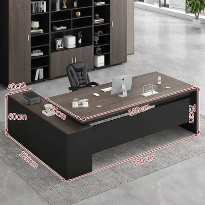 Executive Table Desk Writing Professional Auxiliary Computer Tables Work Corner Student Side Desk Study Mesa Office Furniture