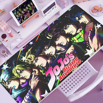 HD J-Jojo B-Bizarre A-Adventure Mouse Pad Gaming 900×400mm Mousepad Xxl Mouse Mat Offices Accessories Keyboard Pad Computer Desk