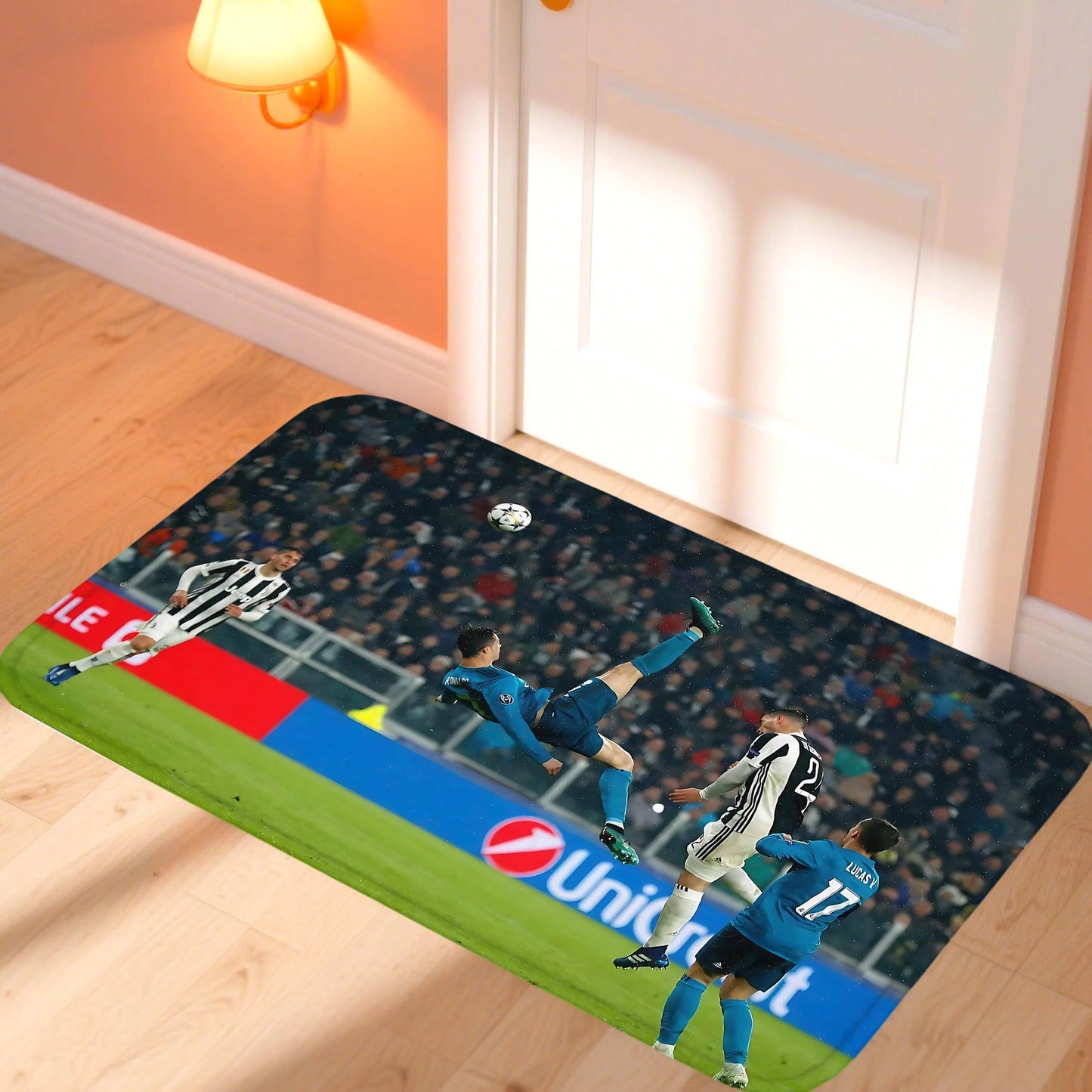 C-CristianoS R-Ronaldo CR7 Doormat Kitchen Rugs for Bedroom Front Door Mat Non-slip Pad Room Decoration Motorcycle Carpet Home