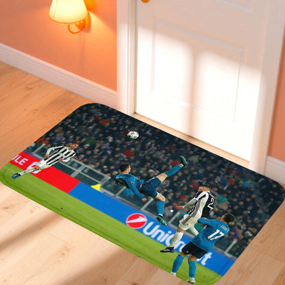 C-CristianoS R-Ronaldo CR7 Doormat Kitchen Rugs for Bedroom Front Door Mat Non-slip Pad Room Decoration Motorcycle Carpet Home