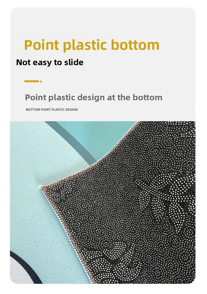 3D Waterfall Doormat for Entryways | Creative Floor Mats | Unique Home Entrance Decor Anti slip carpet can be machine washed