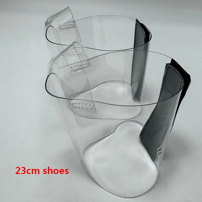 Durable Shoes Cover High Heels 17 20cm Super High Heels Pole Dancing Boots Protection Cover Training Shoes Protector Wear-Resist