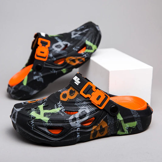 Dropship Men's Sandals Outdoor Slippers Beach Comfortable Slides Thick Soft Clogs Water Shoes Men Casual Shoes Men Beach Sandals
