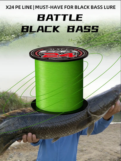 2026 New YGKX 24 Strand 300/500/1000m Japan PE Braided Super Strong Fishing Line Japan PE Braided Fishing Line Floating Pesca