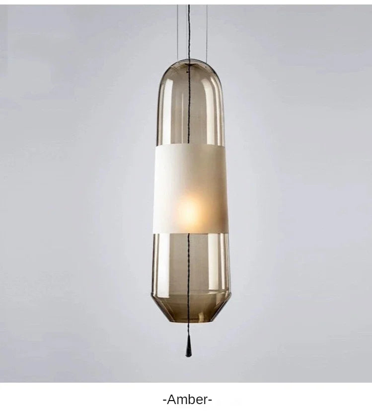Restaurant Chandelier Lights Bedroom Bedside Living Dining Room Pendant Lamps Glass Decoration Nordic Hanging Kitchen Lighting