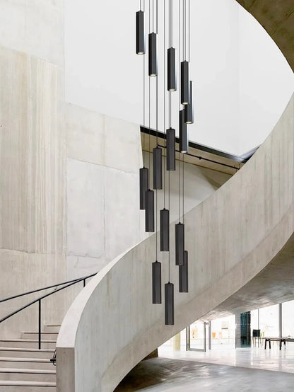 Modern home decor led lights pendant light lamps forstaircase Chandeliers for living room hanging light indoor lighting